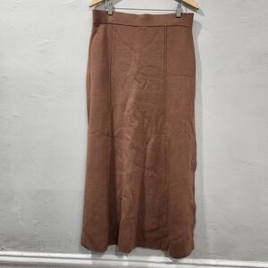 Point Brown Sarika On Saddle Long Skirt